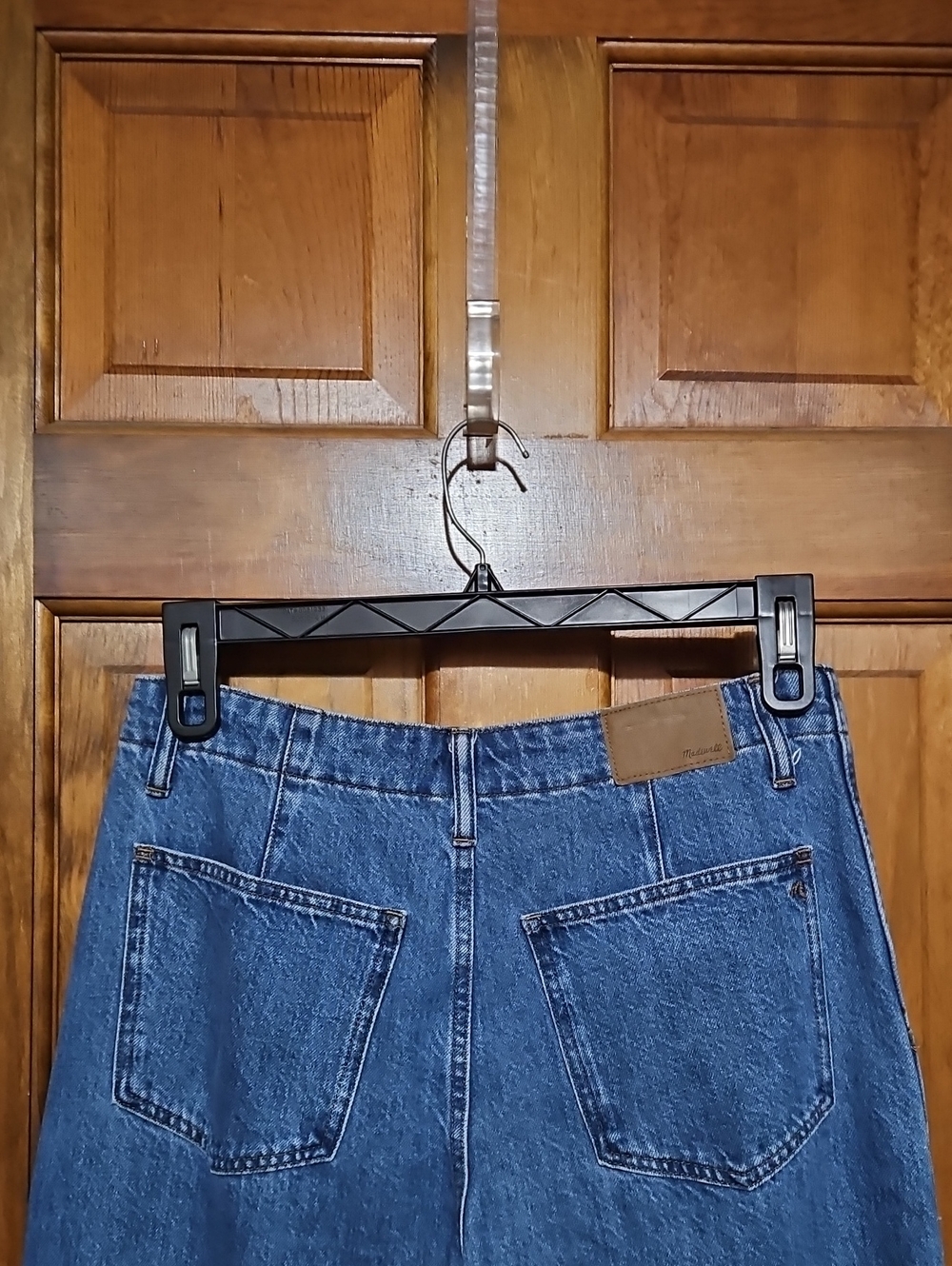 Madewell Wide Sweep Trouser High-Waisted Denim Jeans - Picture 7 of 12
